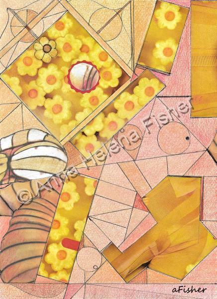 Template - Shapes  Forms - Mixed Media