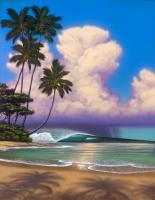 Good As It Gets - Acrylic Paintings - By Steven Power, Tropical Painting Artist