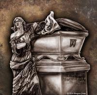 Fantasy - The Grave Of William Warner - Graphite