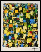Patchwork - Acrylic On Canvas Paintings - By Robert Kevin, Abstract Painting Artist