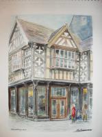 Shrewsbury - Watercolour Paintings - By Ray Brooks, Realistic Painting Artist