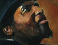 Jazz Music - T Monk - Oil On Canvas